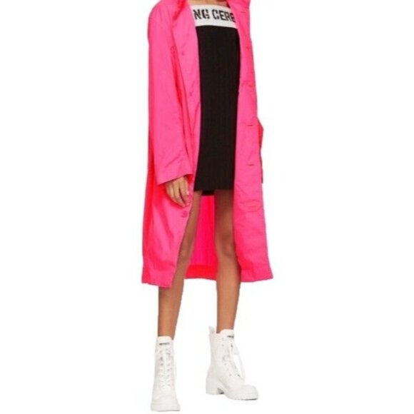 Opening Ceremony Women's XS Black Off The Shoulder Rib Knit Dress Long Sleeve - Picture 5 of 14